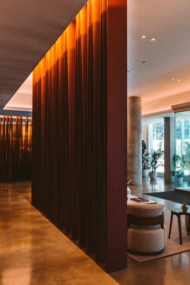 CORTEN STEEL WALL