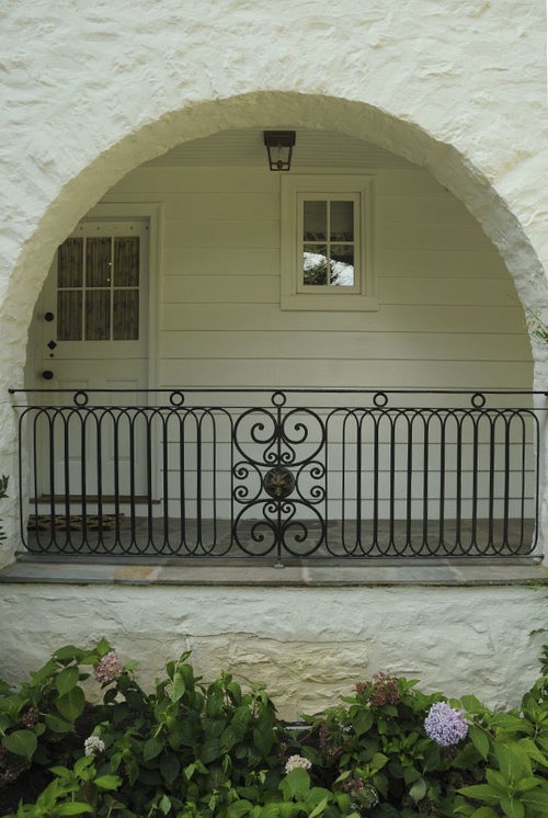 outdoor metal railing-casting bronce designs