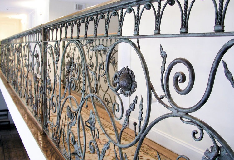 wrought iron railing