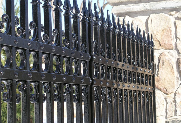 outdoor gate - ornamental metals designs