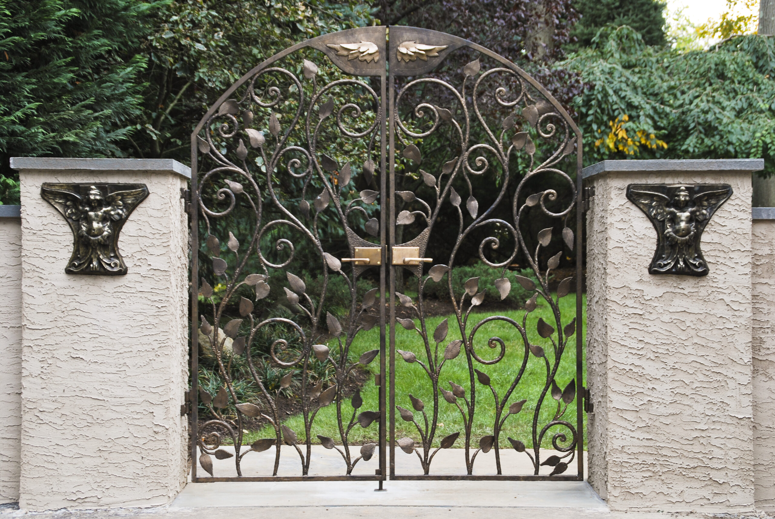 Artesano Iron Works - Iron Gate -Garden Gate