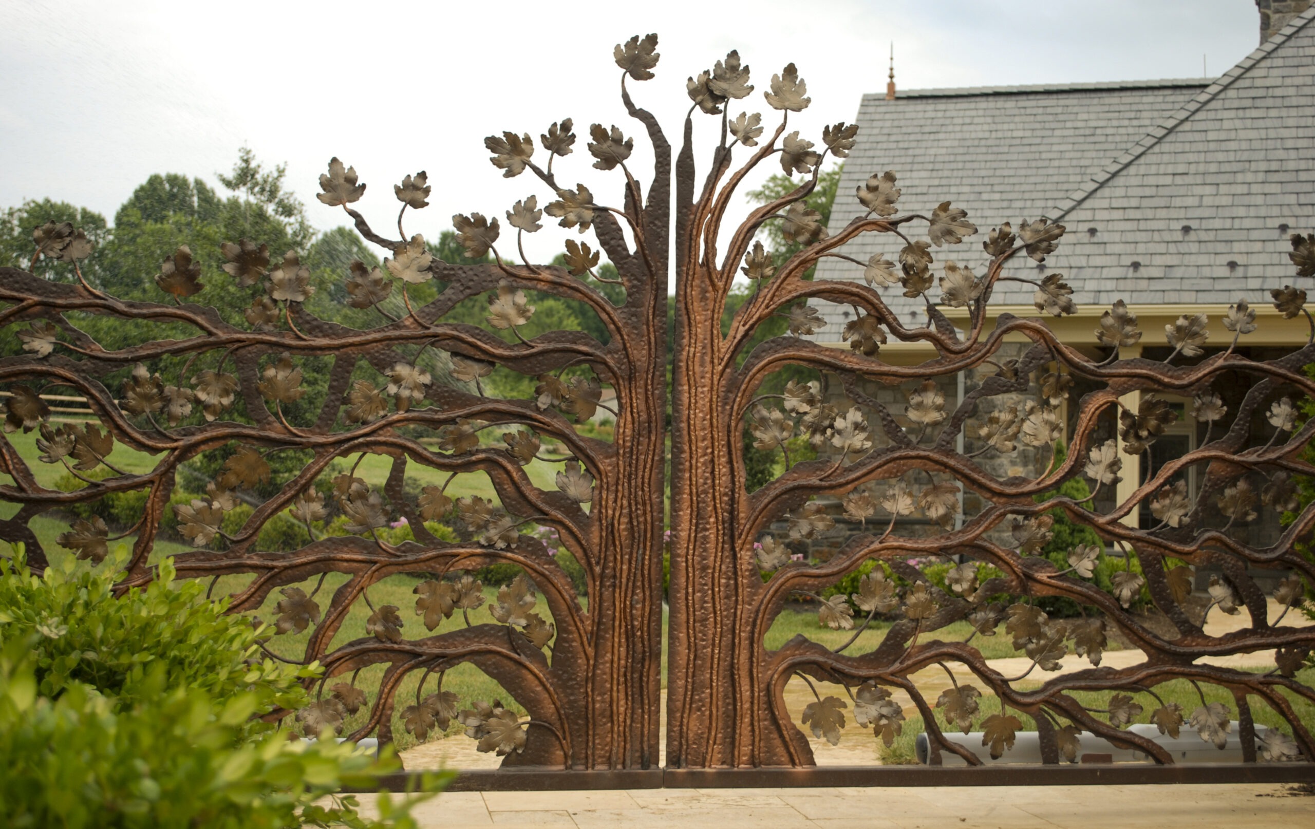 Artesano Iron Works - Iron Gate - Tree Gate