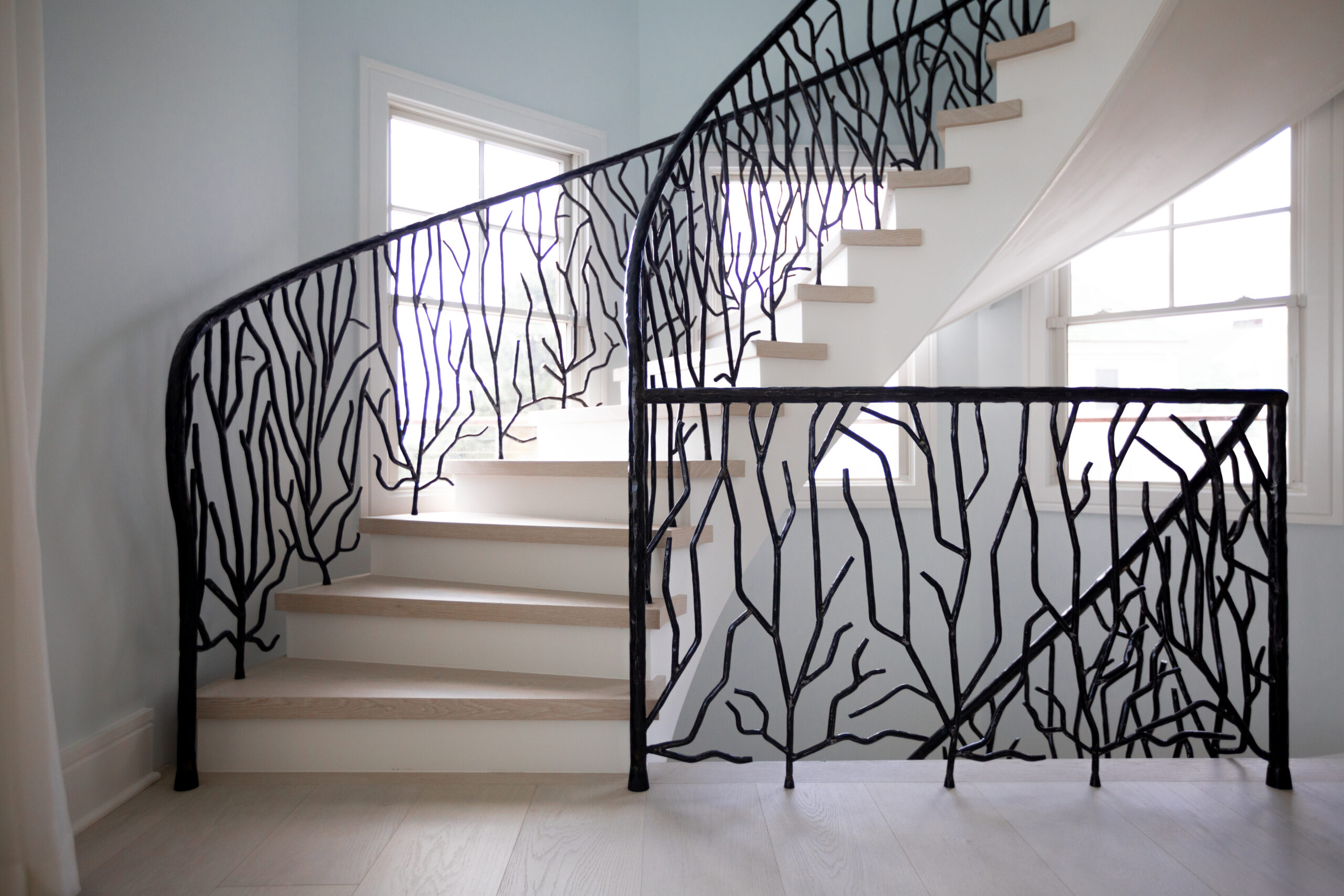 decorative metal railing