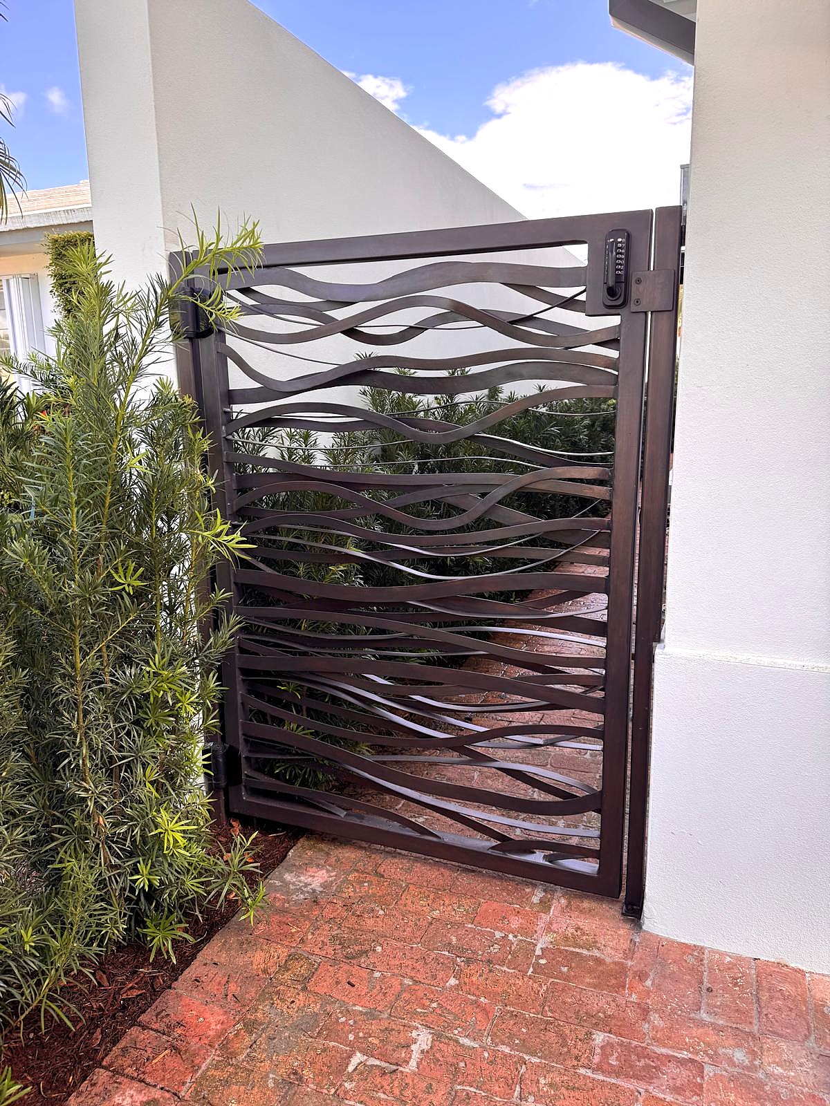 custom iron gate